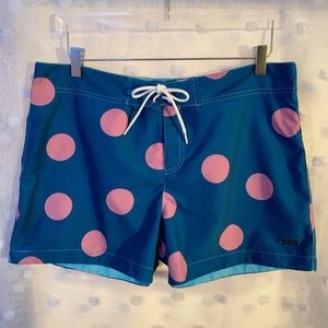 Men’s parke & ronen Polka Dot Swim Trunks Shorts